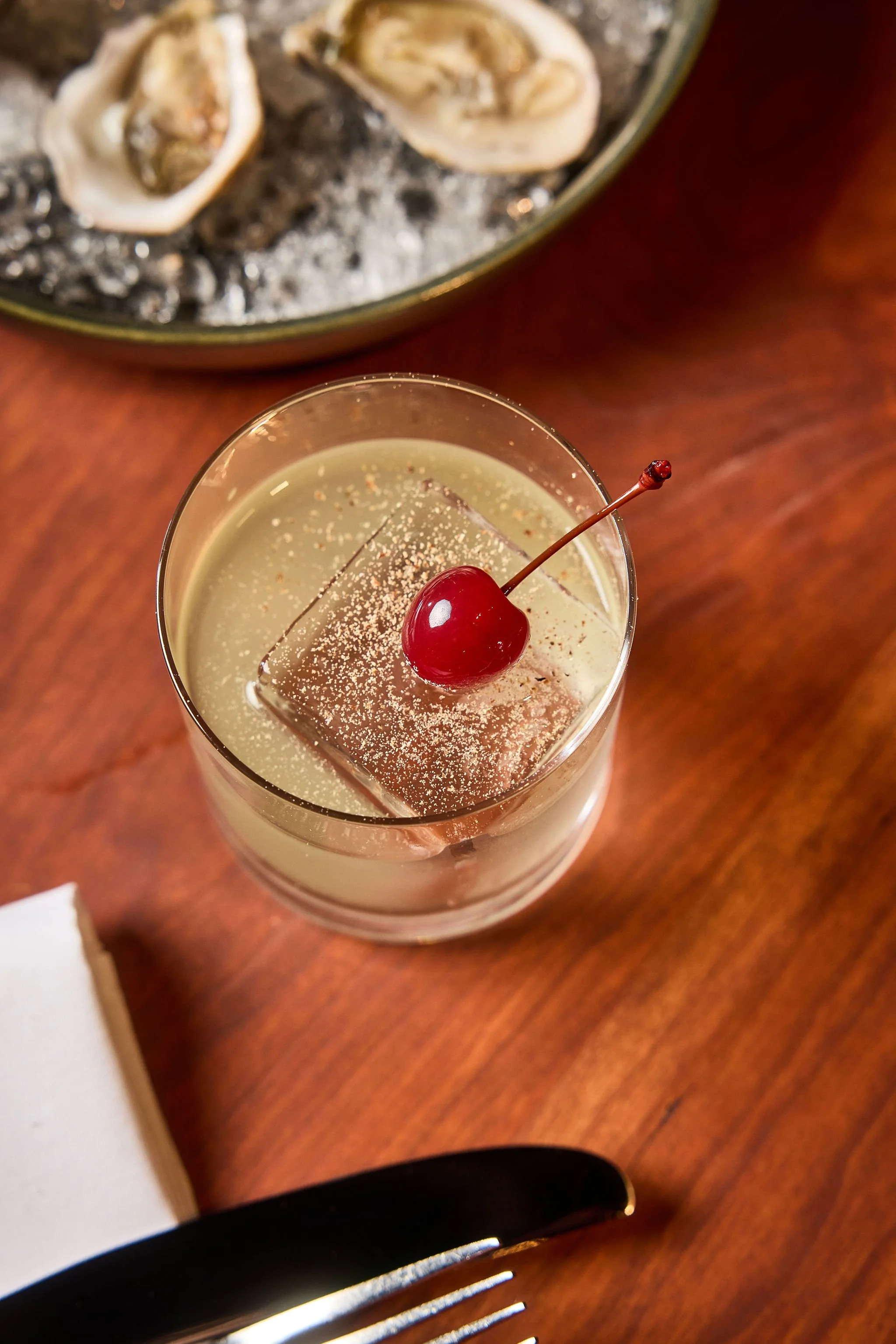 Turn Key Cocktail: Tequila, Aged Rum, Lime, Orgeat, Coconut Milk