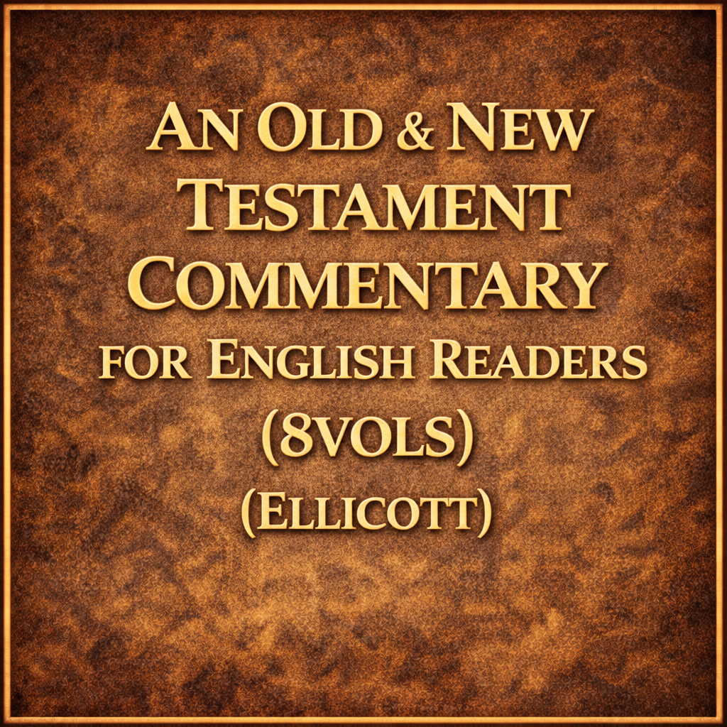 An Old &amp; New Testament Commentary For English Readers (8vols) (Ellicott)