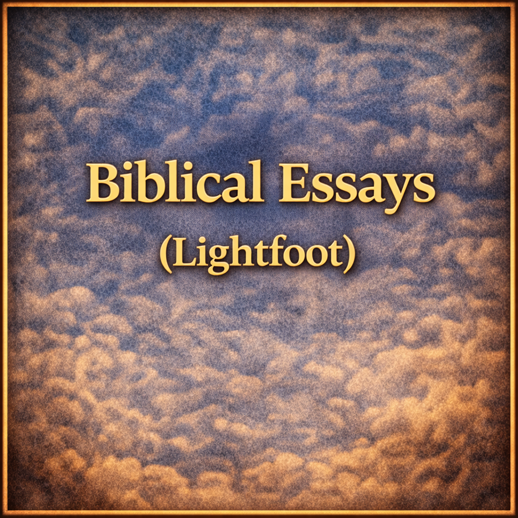 Biblical Essays (Lightfoot)
