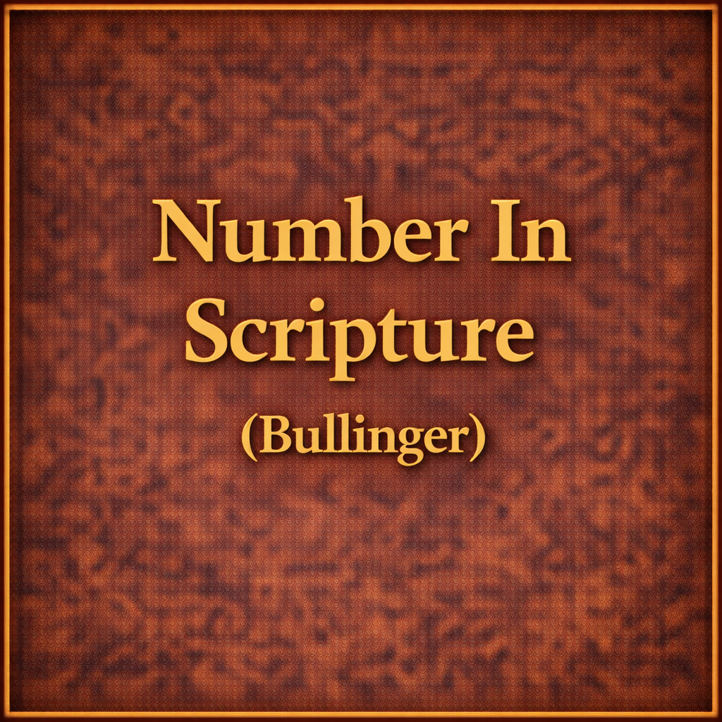 Number In Scripture (Bullinger)