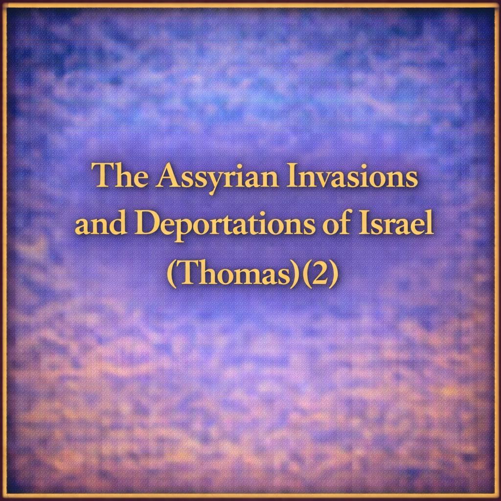 The Assyrian Invasions and Deportations of Israel (Thomas)(2)