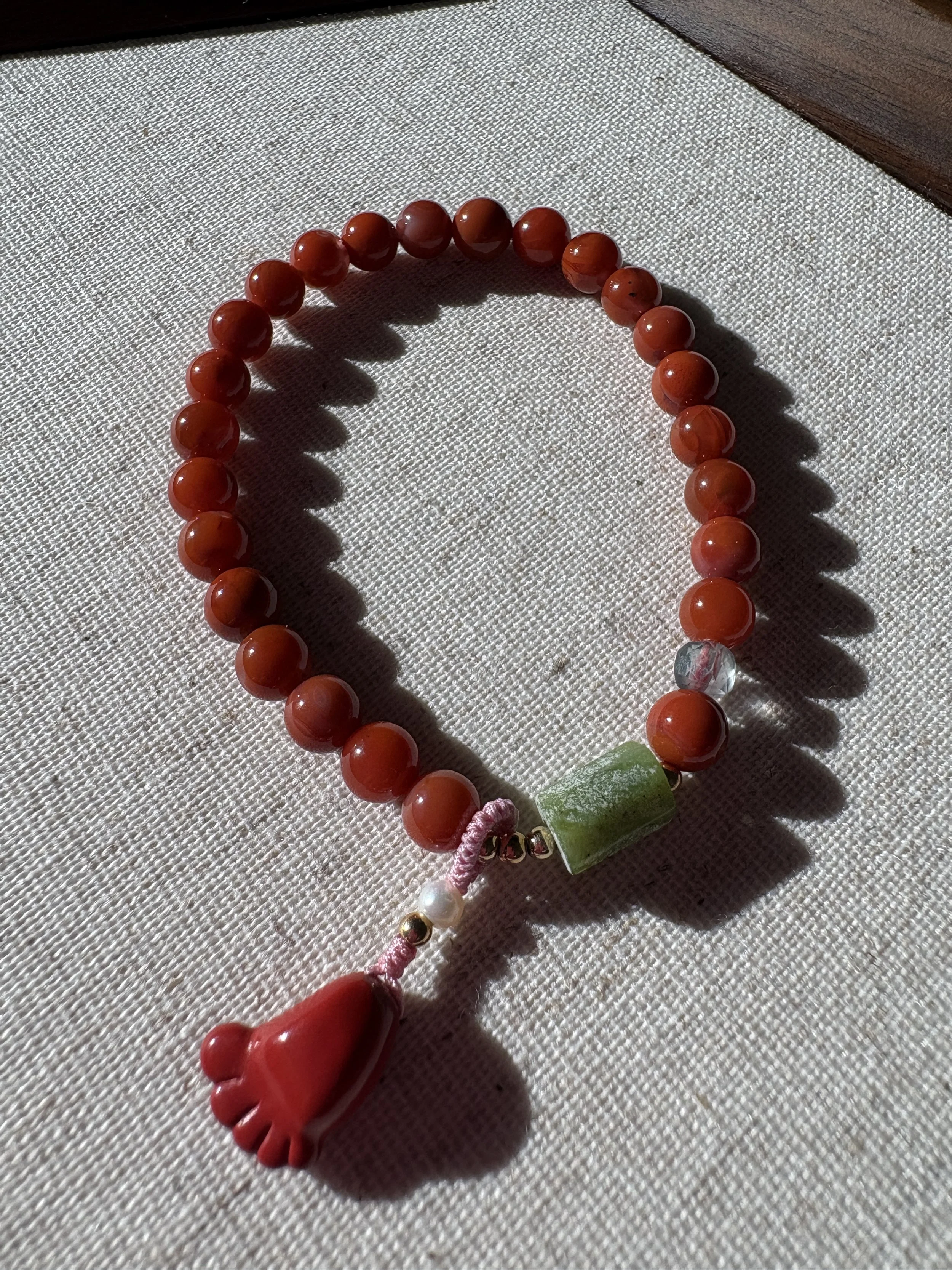 Red Fortunate Cinnabar Bracelet