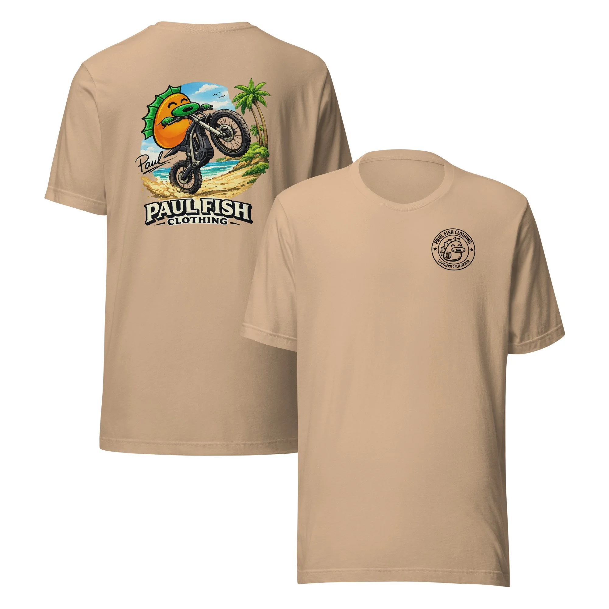 Wheelie on the Beach - Unisex T-shirt