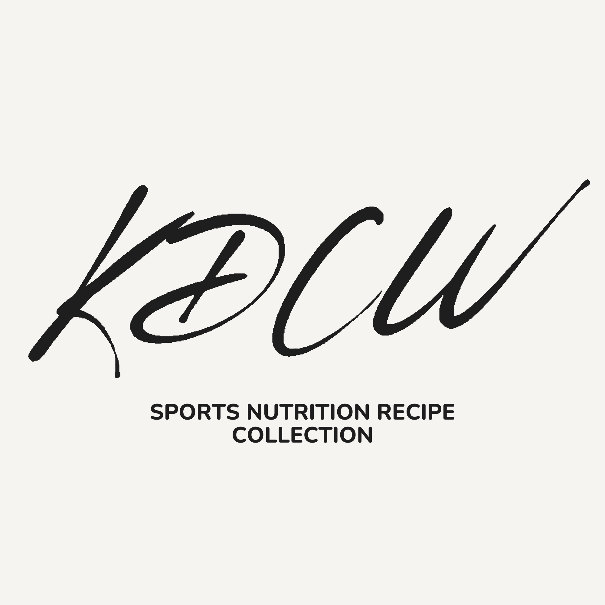 Individualized Sports Nutrition Recipe Collection