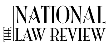 Logo of The National Law Review with bold text
