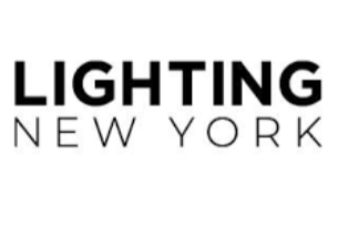 Lighting New York logo in black text on a white background.