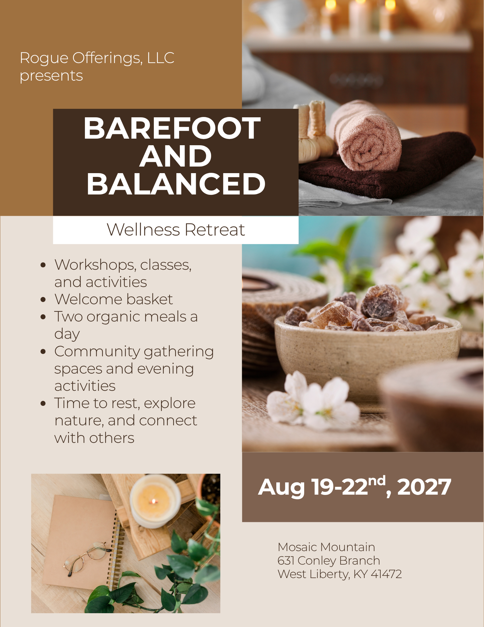 Barefoot and Balanced Wellness retreat