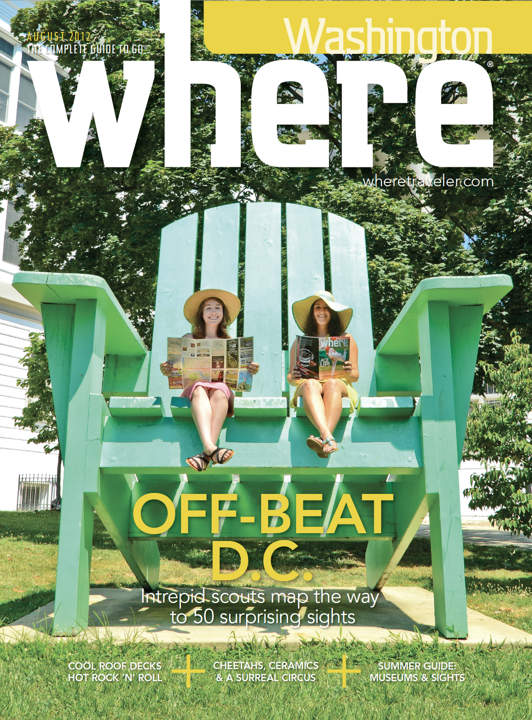 Where Washington—I went from associate editor to lead editor for Where’s D.C. market, which published a monthly magazine, annual coffee table books, and digital content tailored to travelers. I wrote and commissioned stories, contributed photography 