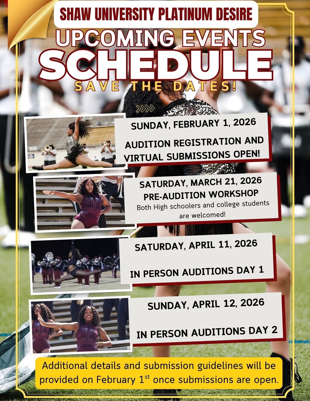 Shaw university platinum desire