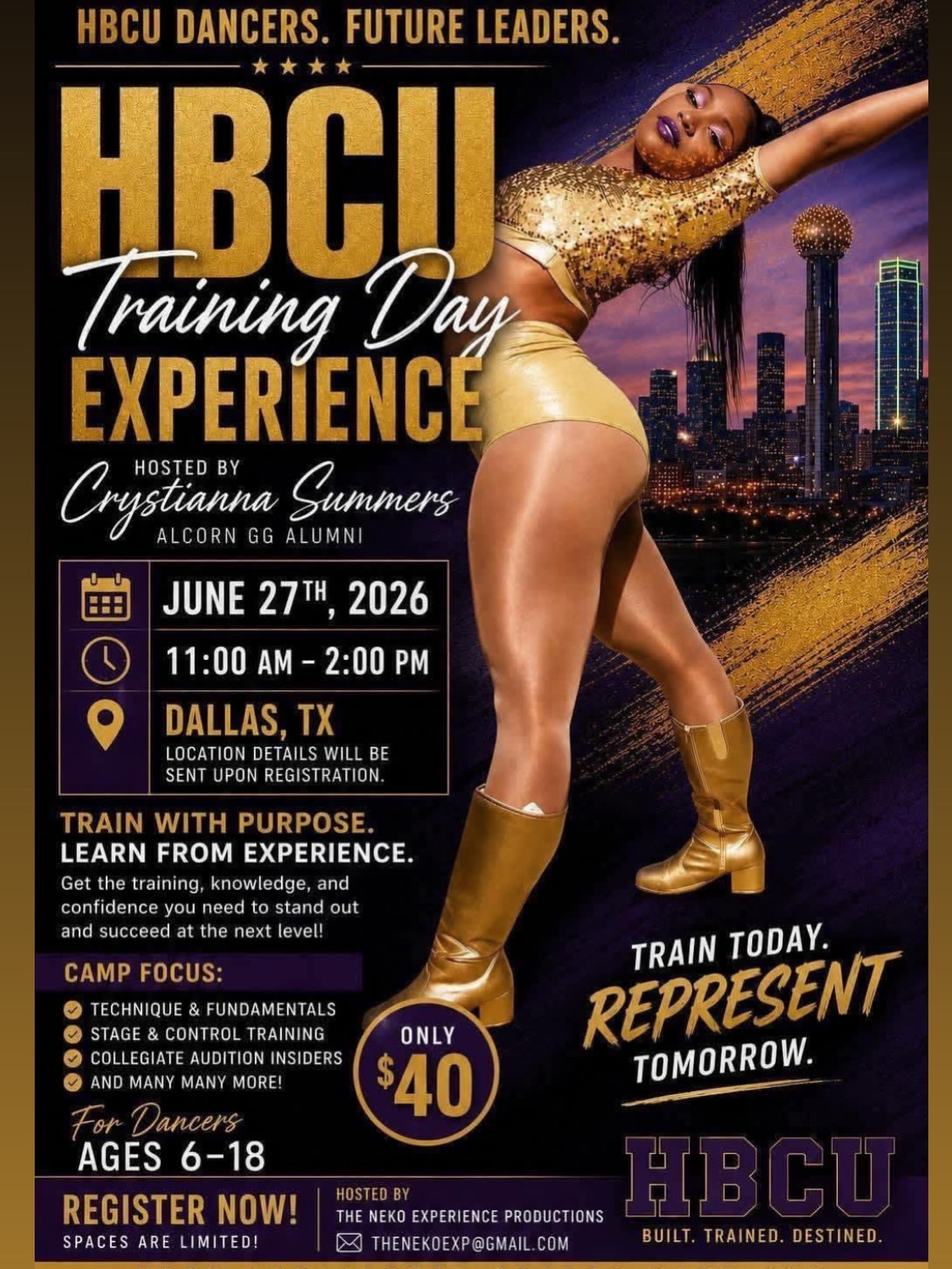 HBCU Training day experience