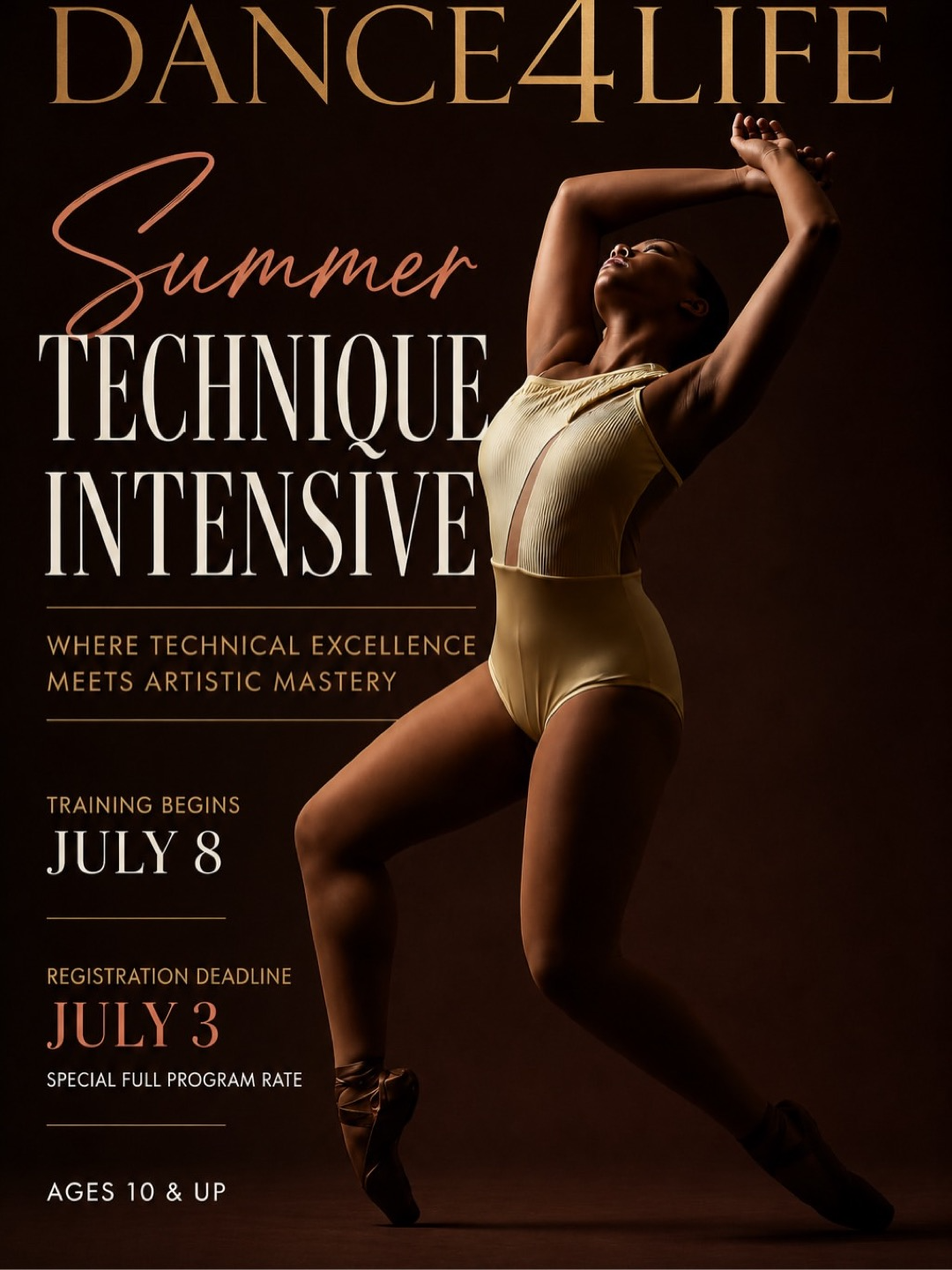 Dance4Life Summer Dance Intensive