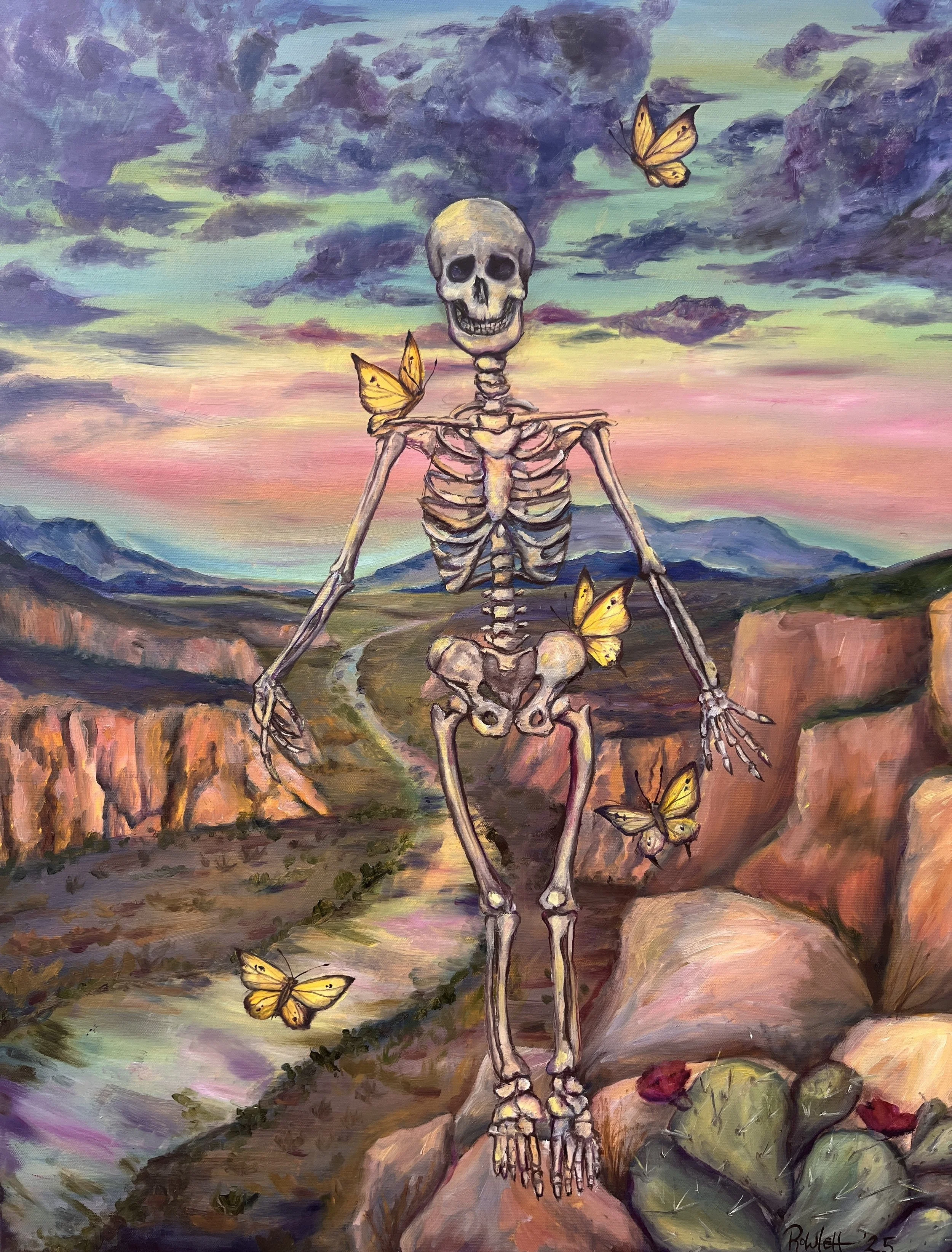 Out of The Gorge Print