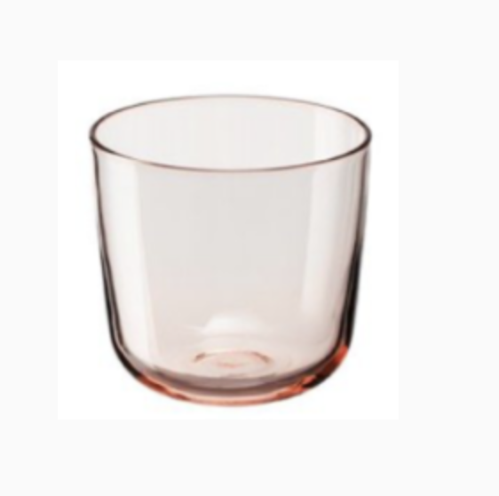 Pink Tumbler Water Glass