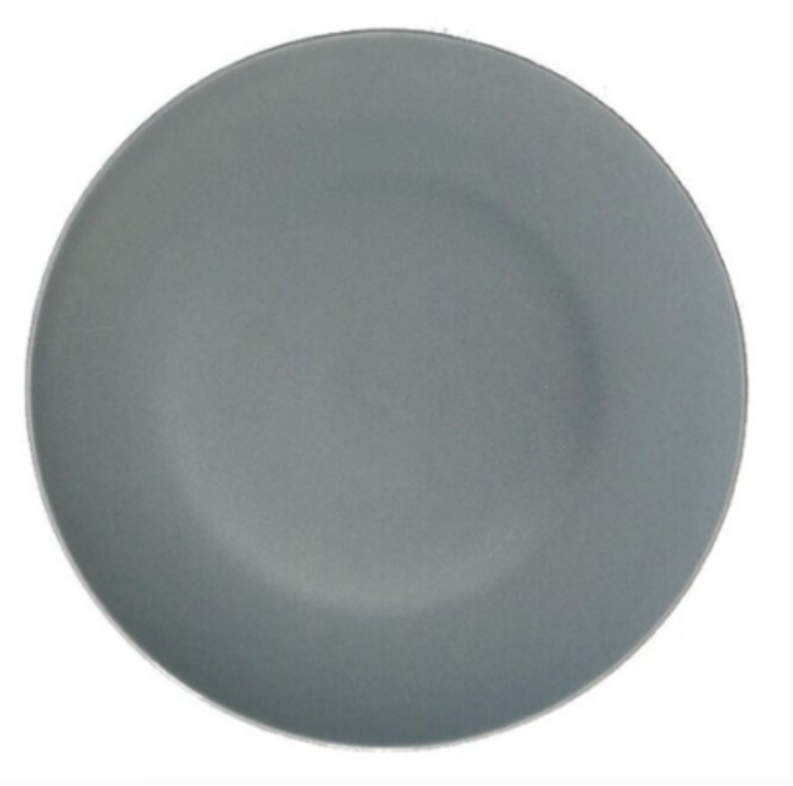 Gray Stoneware Dinner Plate