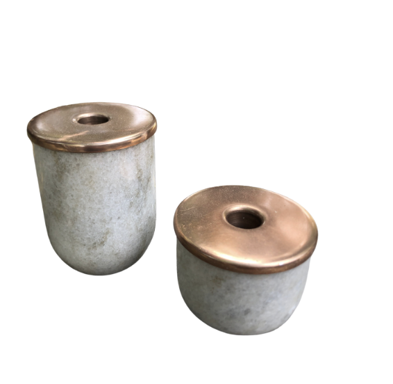 Marble and Copper Candlestick Rental Durango