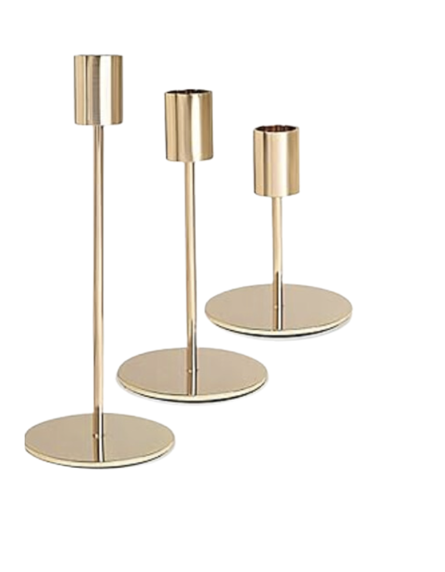 Gold Candlestick Assorted Rental Durango