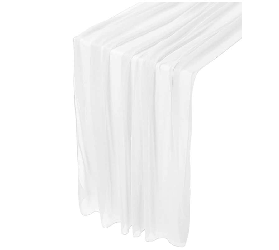 White Table Runner Rental Durango