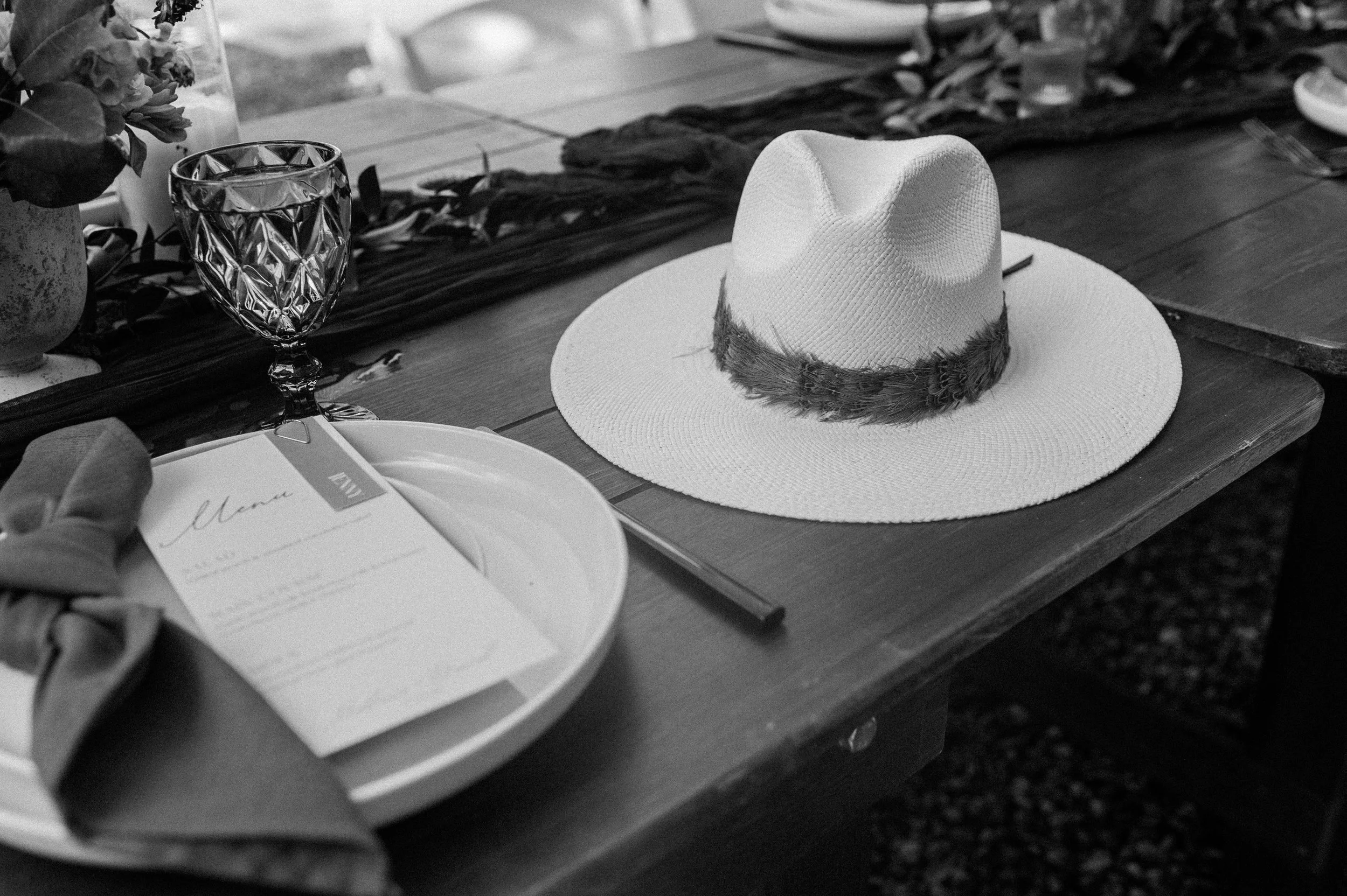 Modern Tabletop Rentals at the Wyman Hotel