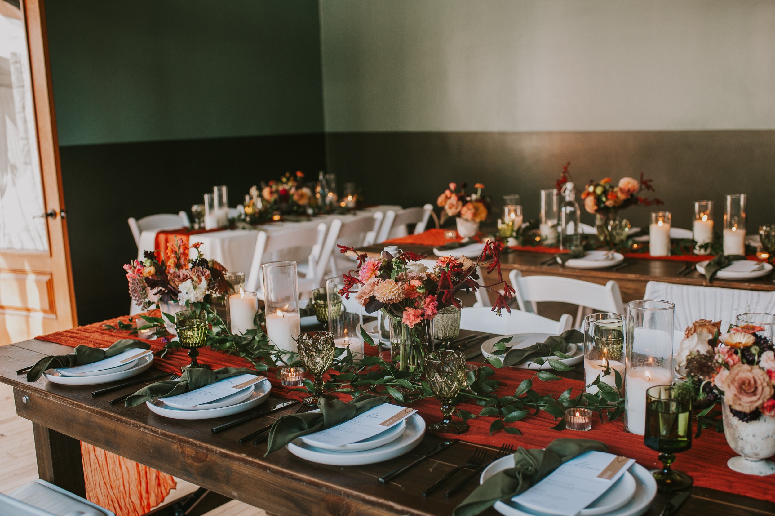 Modern Tabletop Rentals at the Wyman Hotel
