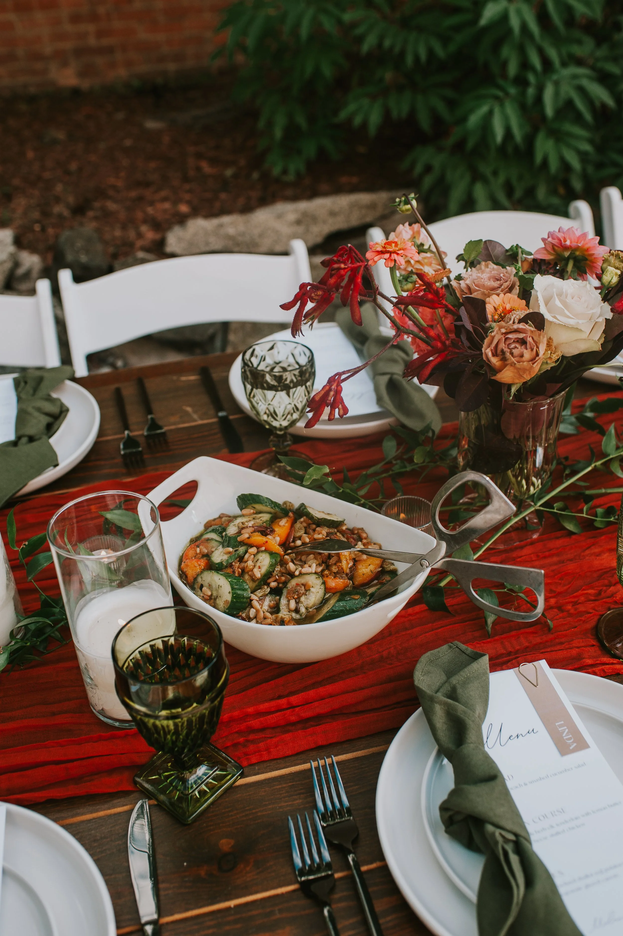 Modern Tabletop Rentals at the Wyman Hotel