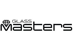 Glass Masters logo with a diamond icon above the text.