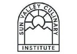 Logo of Sun Valley Culinary Institute featuring stylized mountains and text