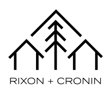 Logo featuring geometric mountain shapes with the text 'RIXON + CRONIN' underneath.