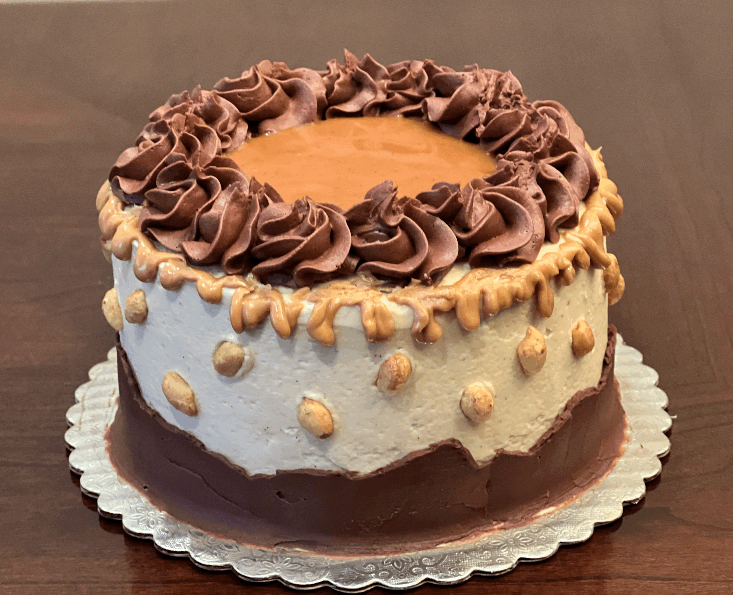 Chocolate Peanut Butter Cake