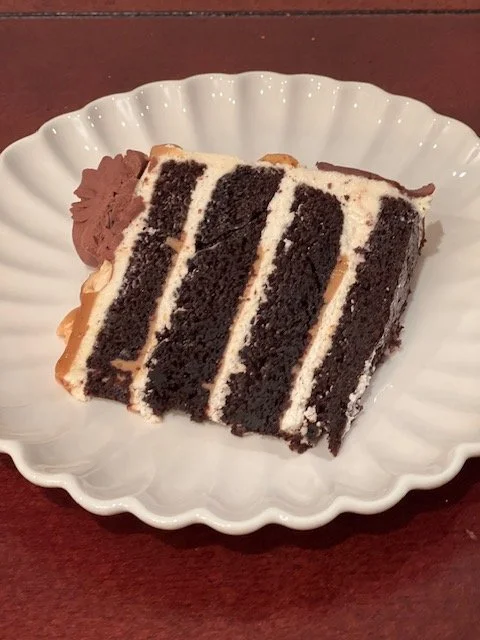 Chocolate Peanut Butter Caramel Slice