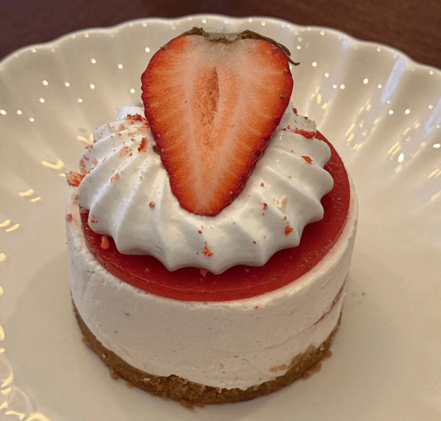Mini Strawberry Cheesecake