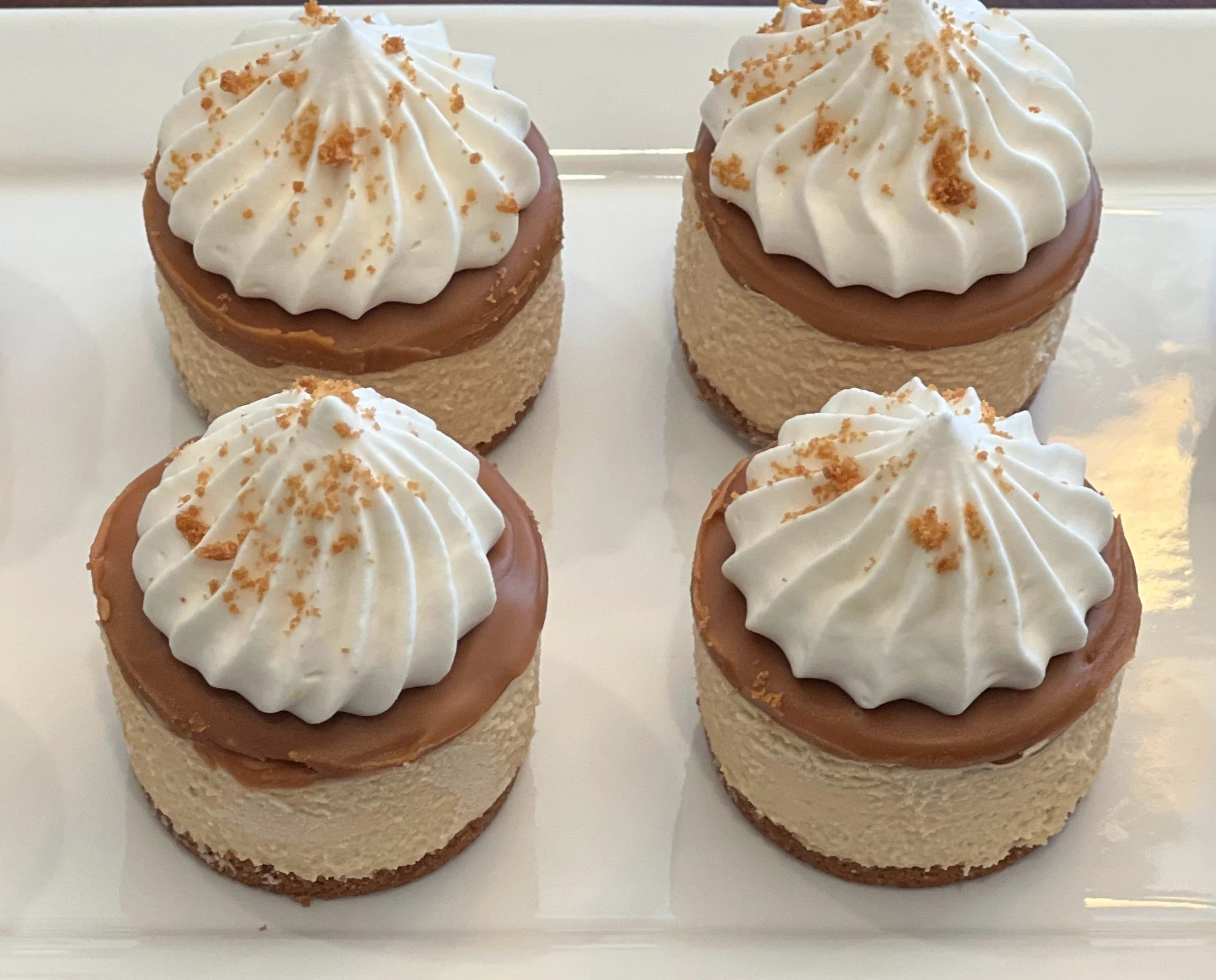 Biscoff Mini Cheesecakes