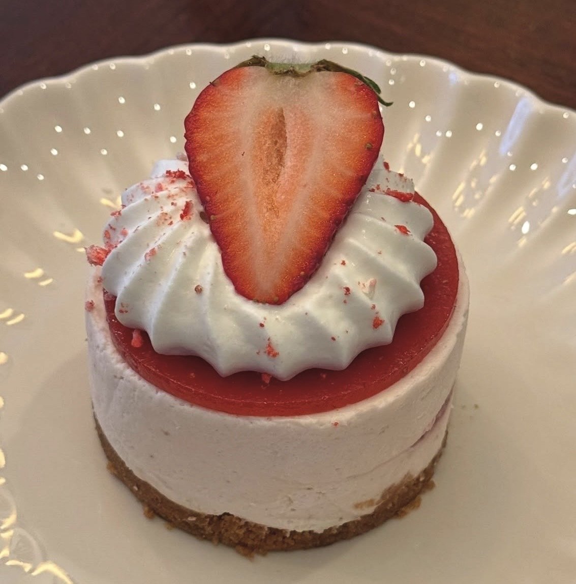 Mini Strawberry Cheesecake