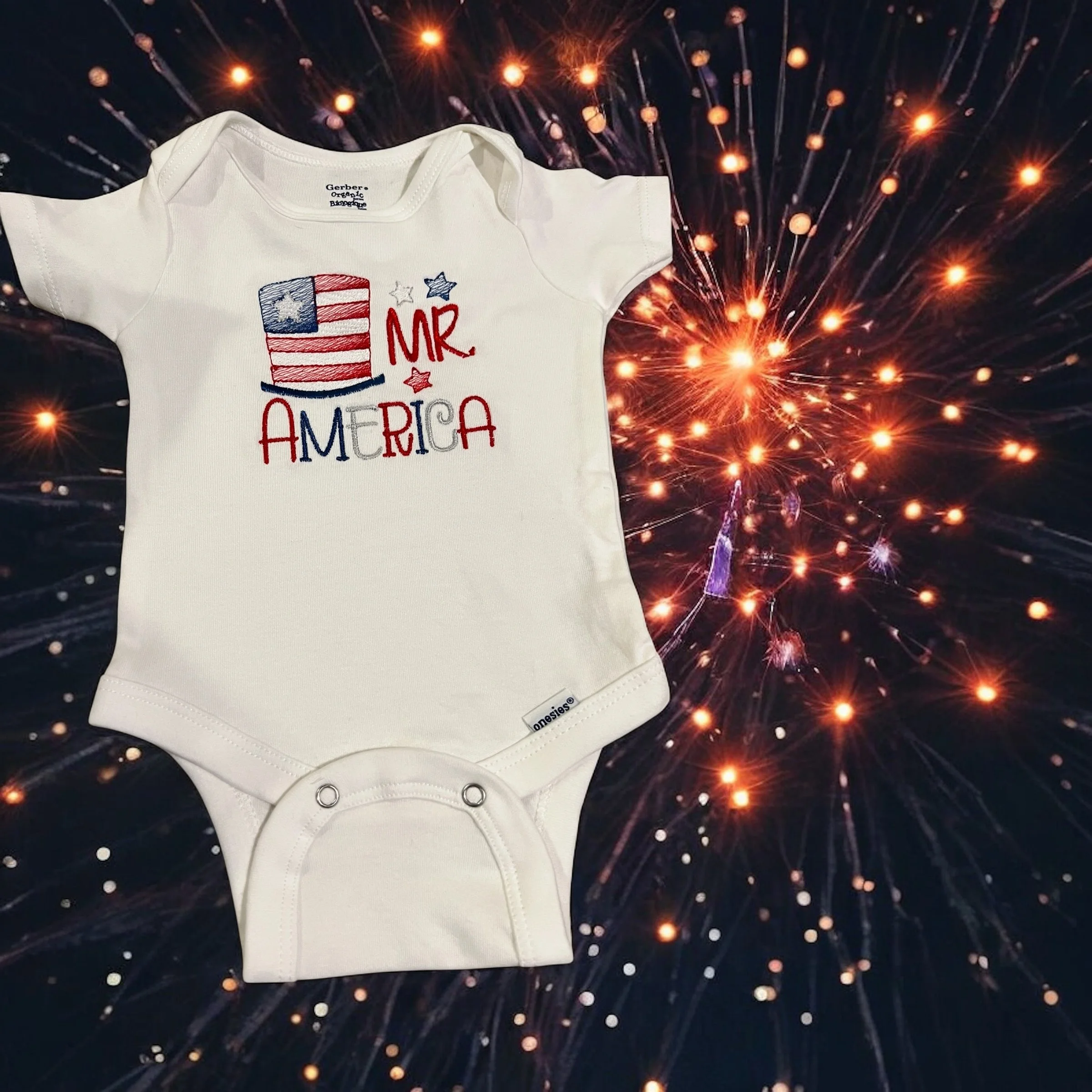 Mr. America Baby Shirt-babies and toddlers