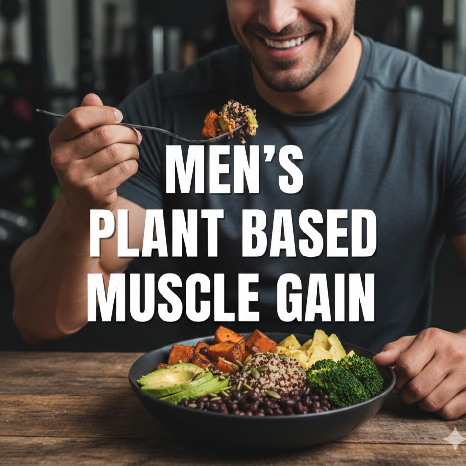 Men’s 7 Day Plant Based Muscle Gain Meal Plan