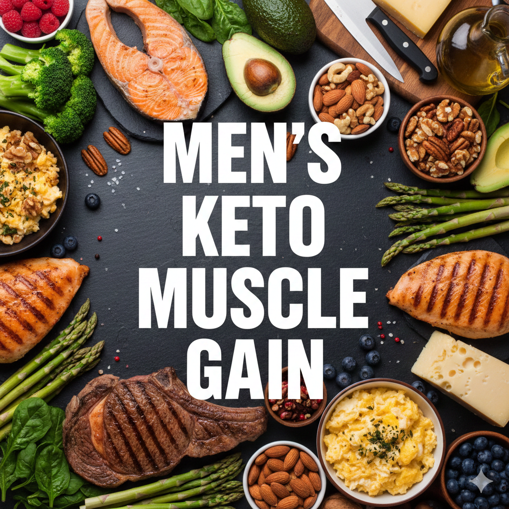 Men’s 7 Day Keto Muscle Gain Meal Plan