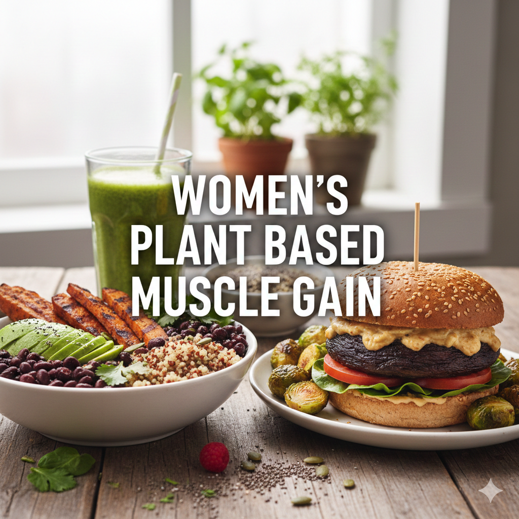 Women’s 7 Day Plant Based Muscle Gain Meal Plan