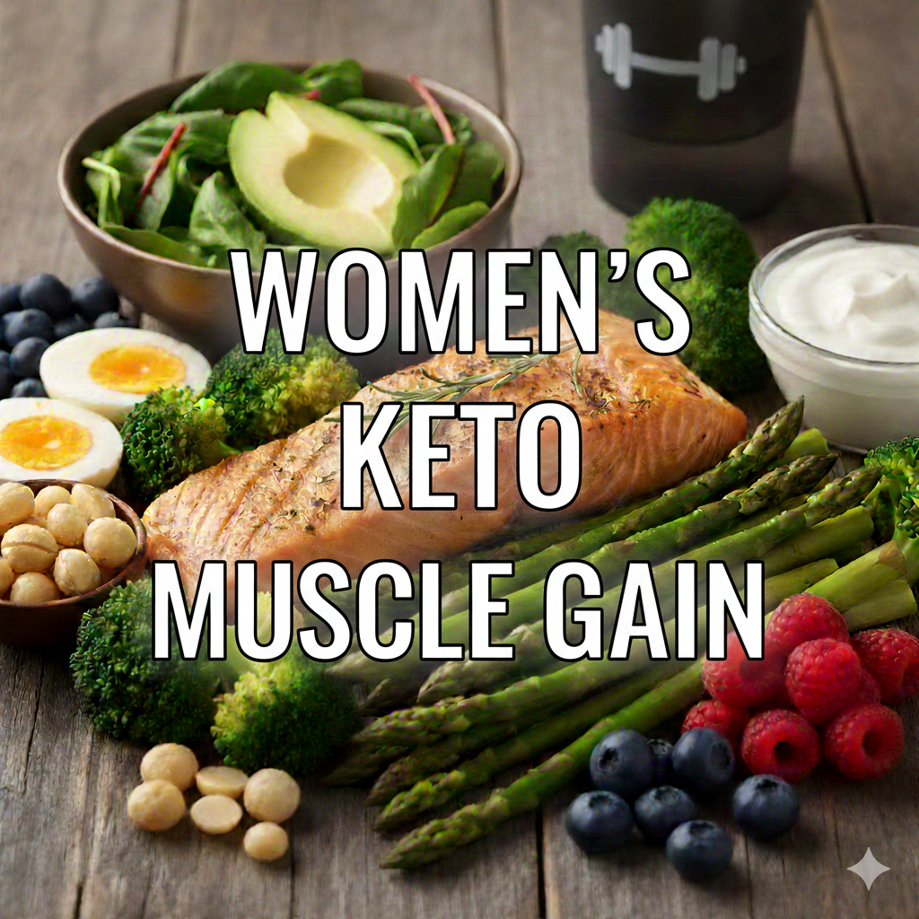 Women’s 7 Day Keto Muscle Gain Meal Plan