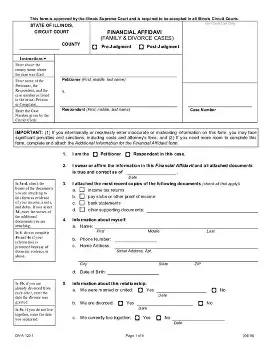 Standard Court Motion Forms: