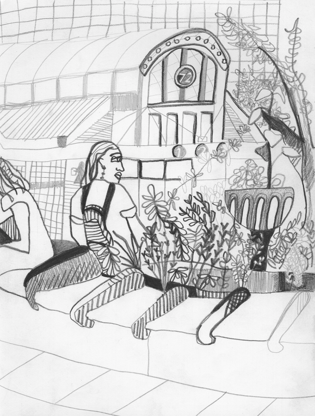 72nd , Pencil on paper 2018