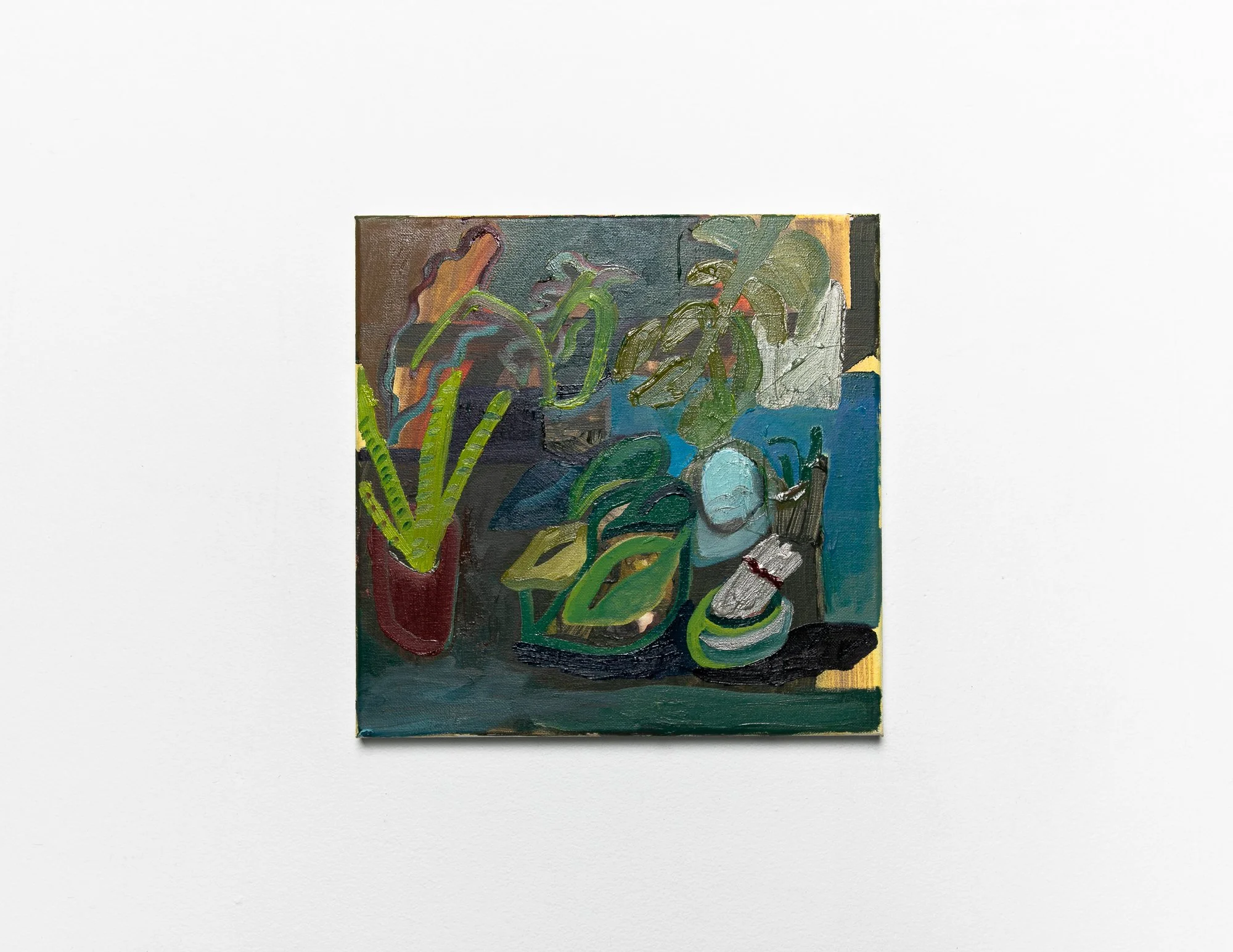 Grounding
12x12, 2020
Oil on canvas
