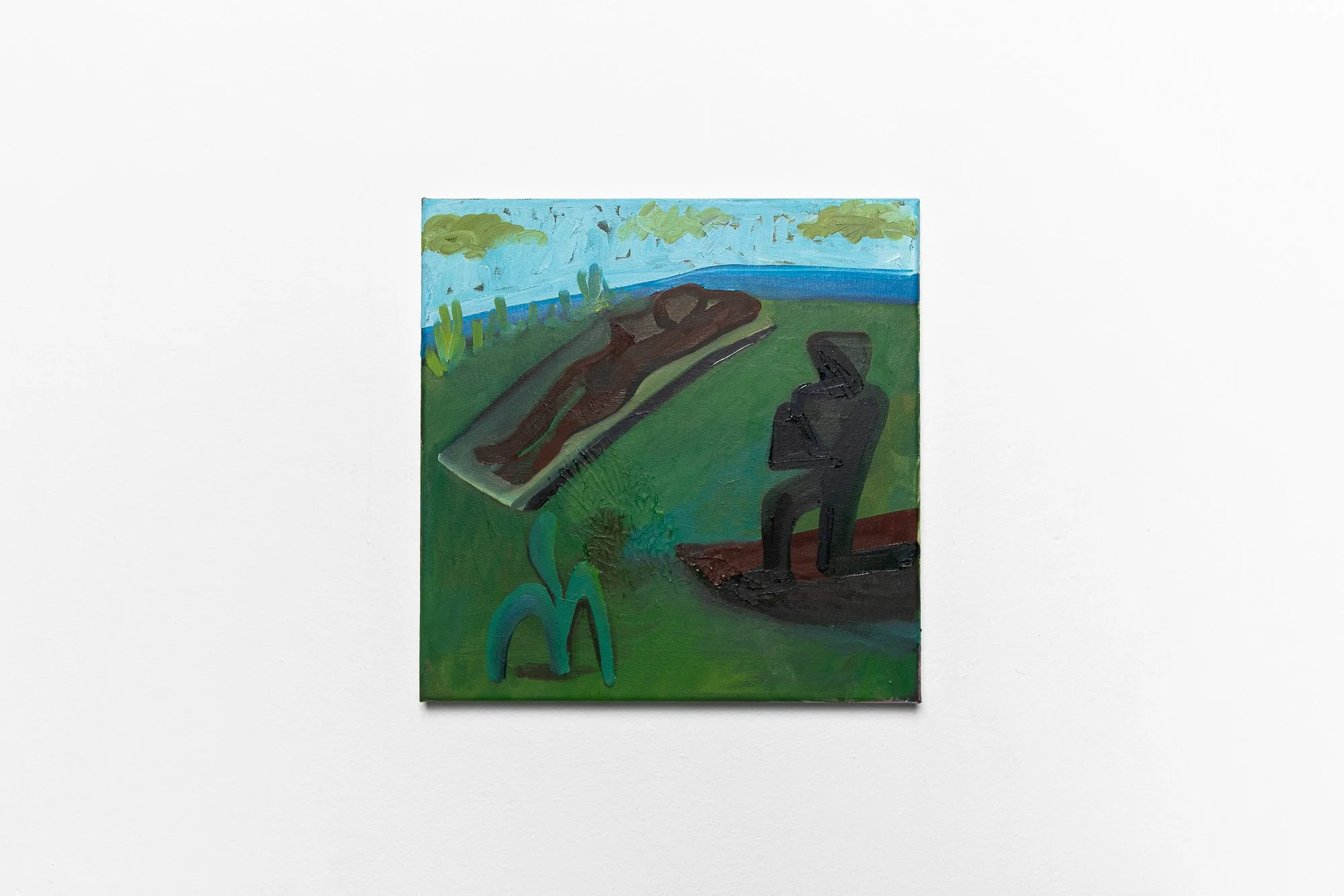 Home
12x12, 2020
Oil on canvas
