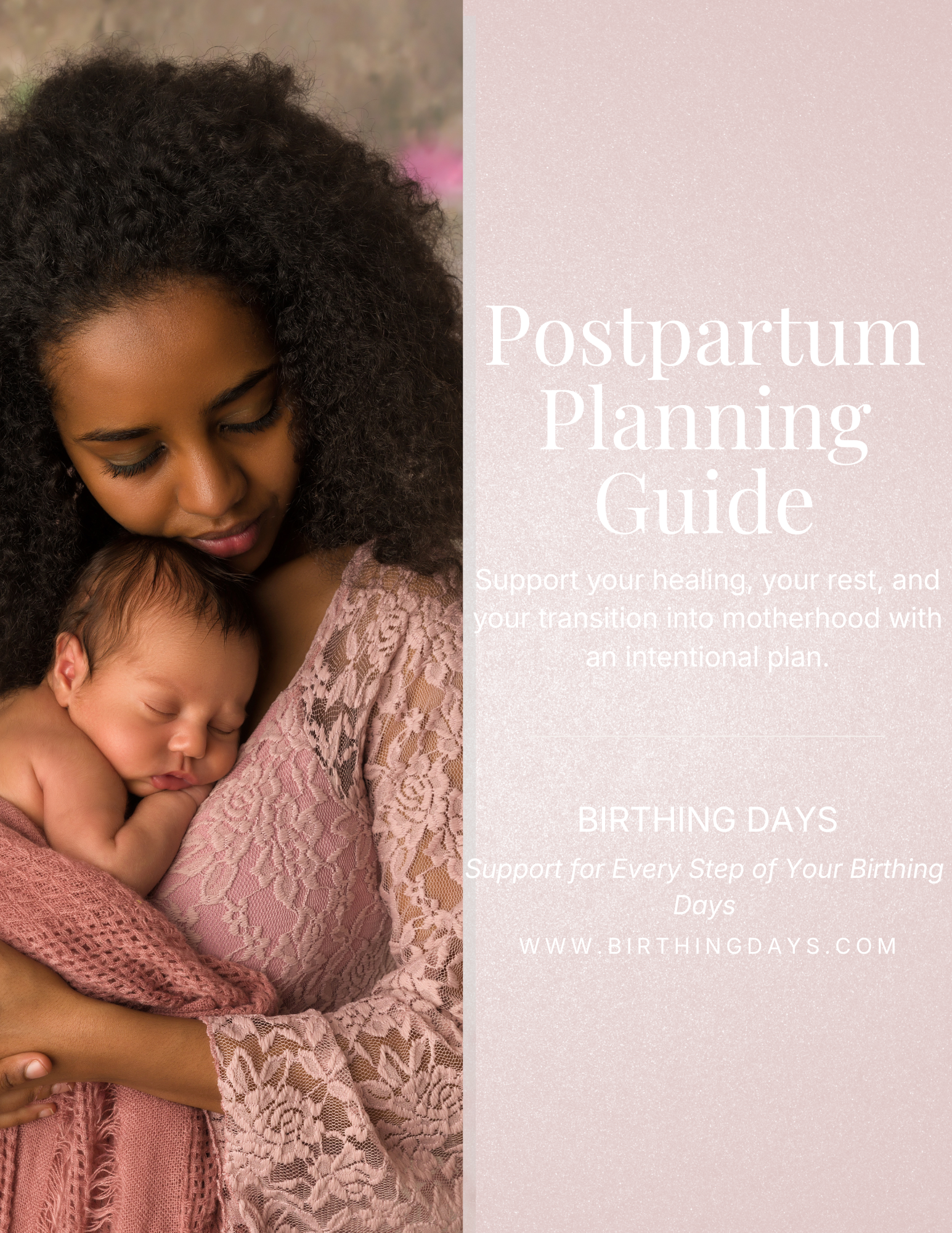 Postpartum Planning Guide (Client Favorite)
