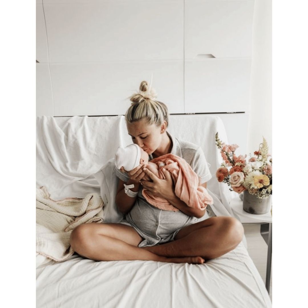 doula providing newborn care support in Portland