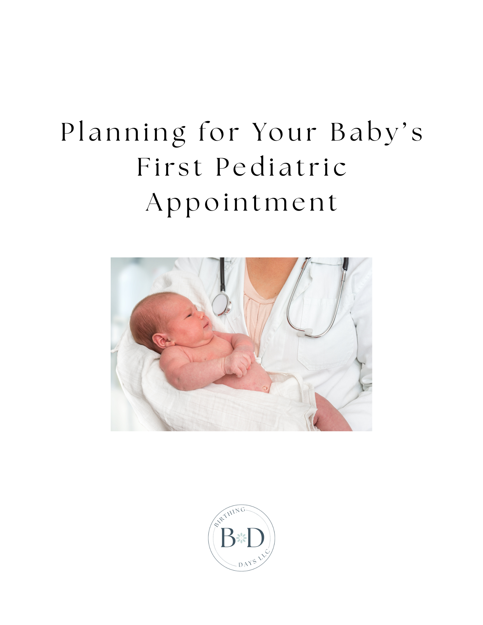 Planning for Your Baby’s First Pediatric Appointment