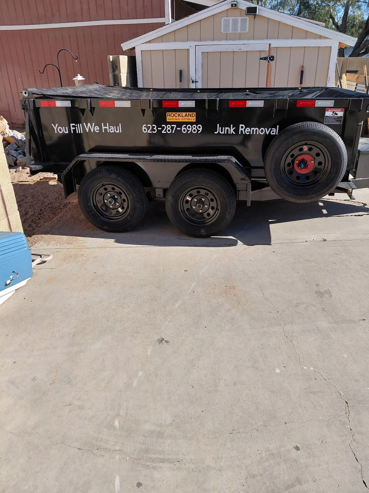 Driveway Dumpster Rentals (You Fill / We Haul)