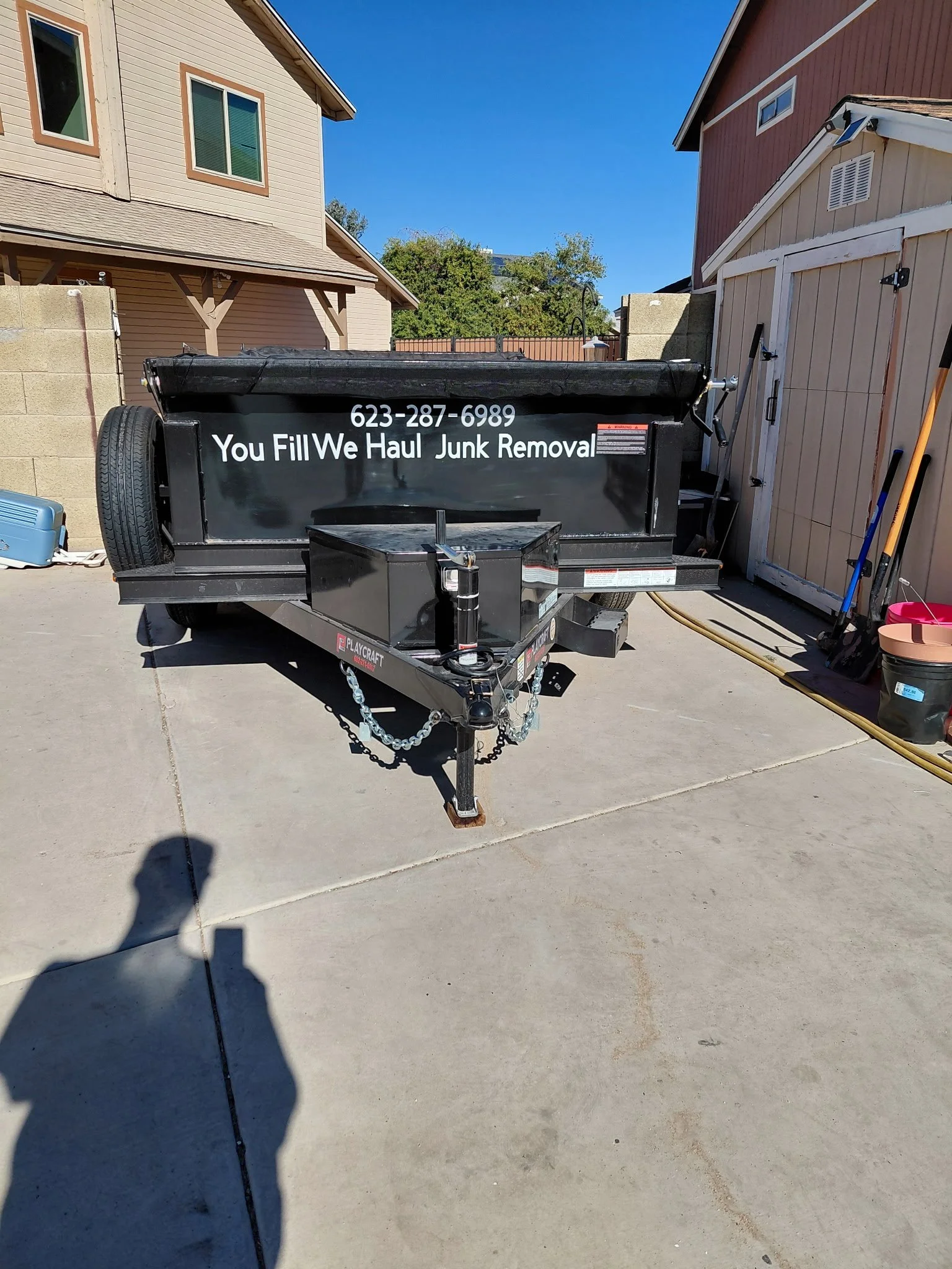 Dump Trailer Junk Removal 623-287-6989 Peoria,Az