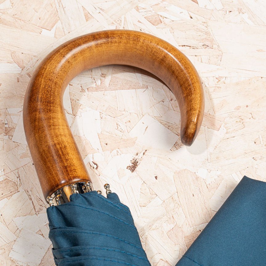 British Folding Umbrella - Mallard:Orange 4.jpeg