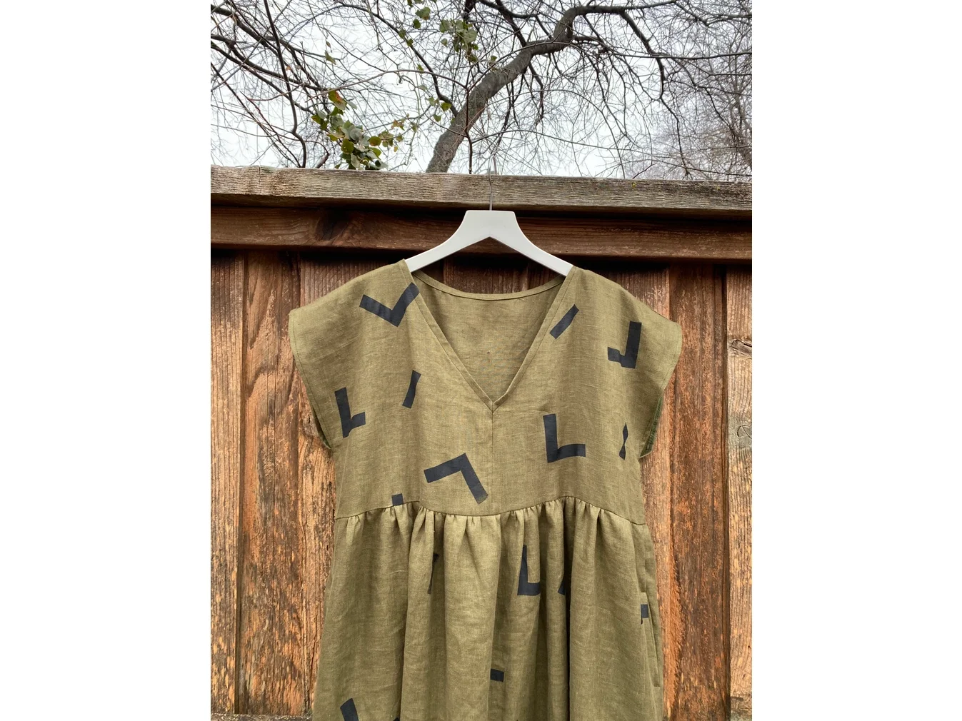 Olive Linen Dress 4.webp