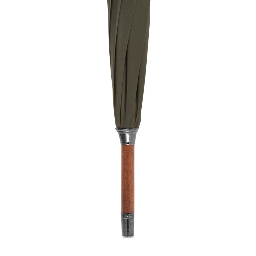 British Folding Umbrella - Racing Green:Grey 4.webp