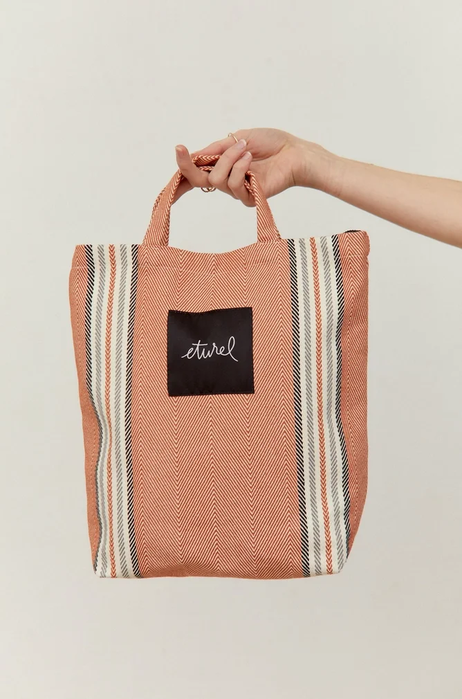 Crossbody Tote Bag in Burgos Clay Twill 3.webp